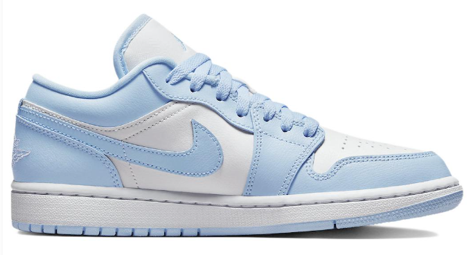 Women's Air Jordan 1 Low 'Ice Blue' (DC0774-141)